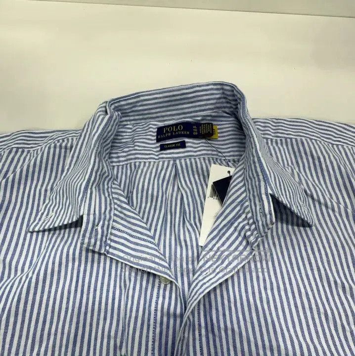Polo Ralph Lauren Polo Ralph Lauren Logo Embroidered Striped Long Sleeve Shir Size US XL / EU 56 / 4 - 7 Thumbnail