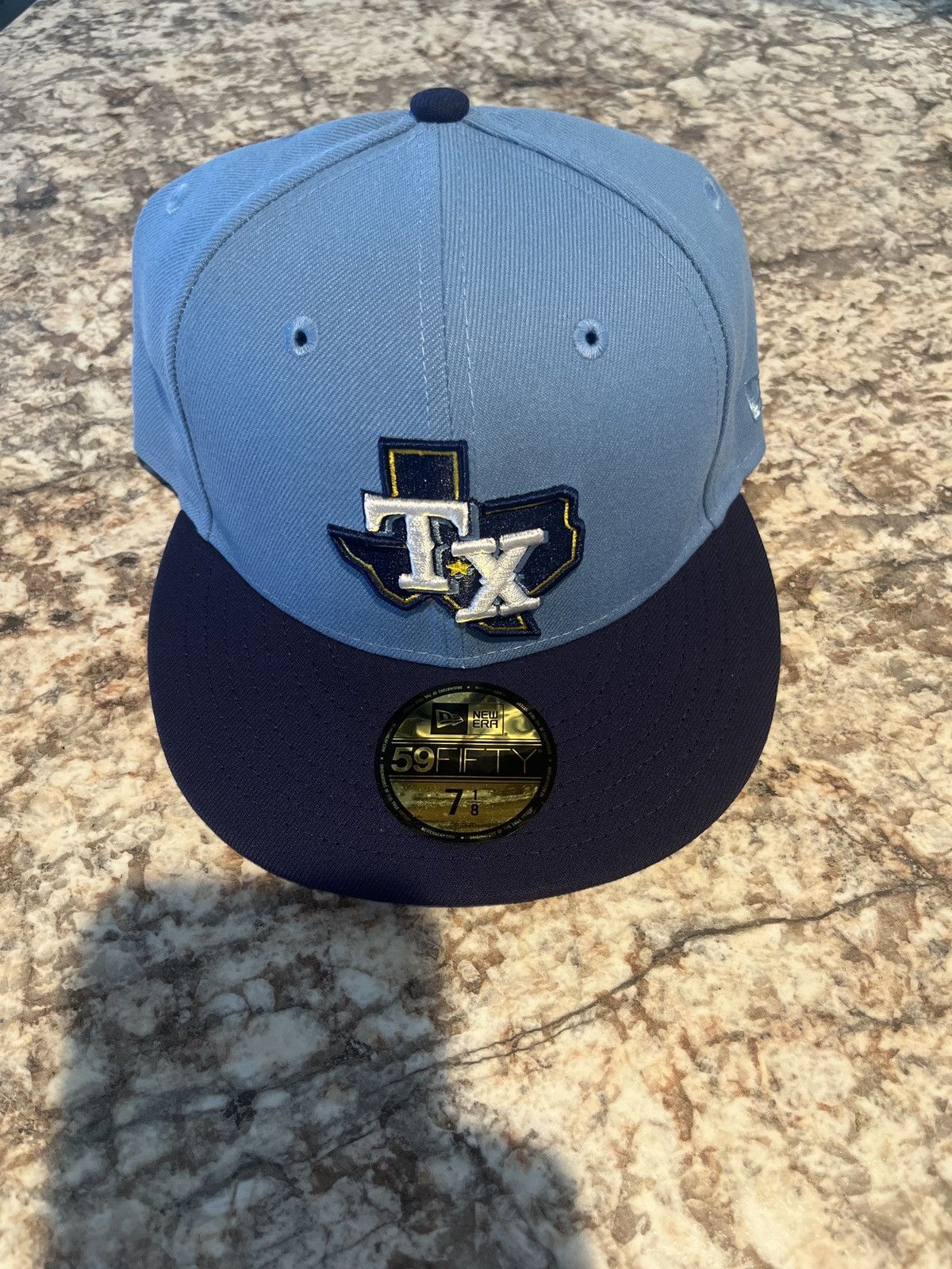 New Era Texas Rangers Fitted 7 1/8 Size ONE SIZE - 1 Thumbnail