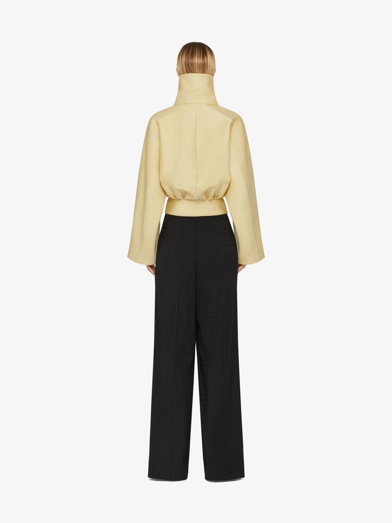 Givenchy o1w1db10326 Light Varsity Jacket in Yellow Size S / US 4 / IT 40 - 4 Thumbnail