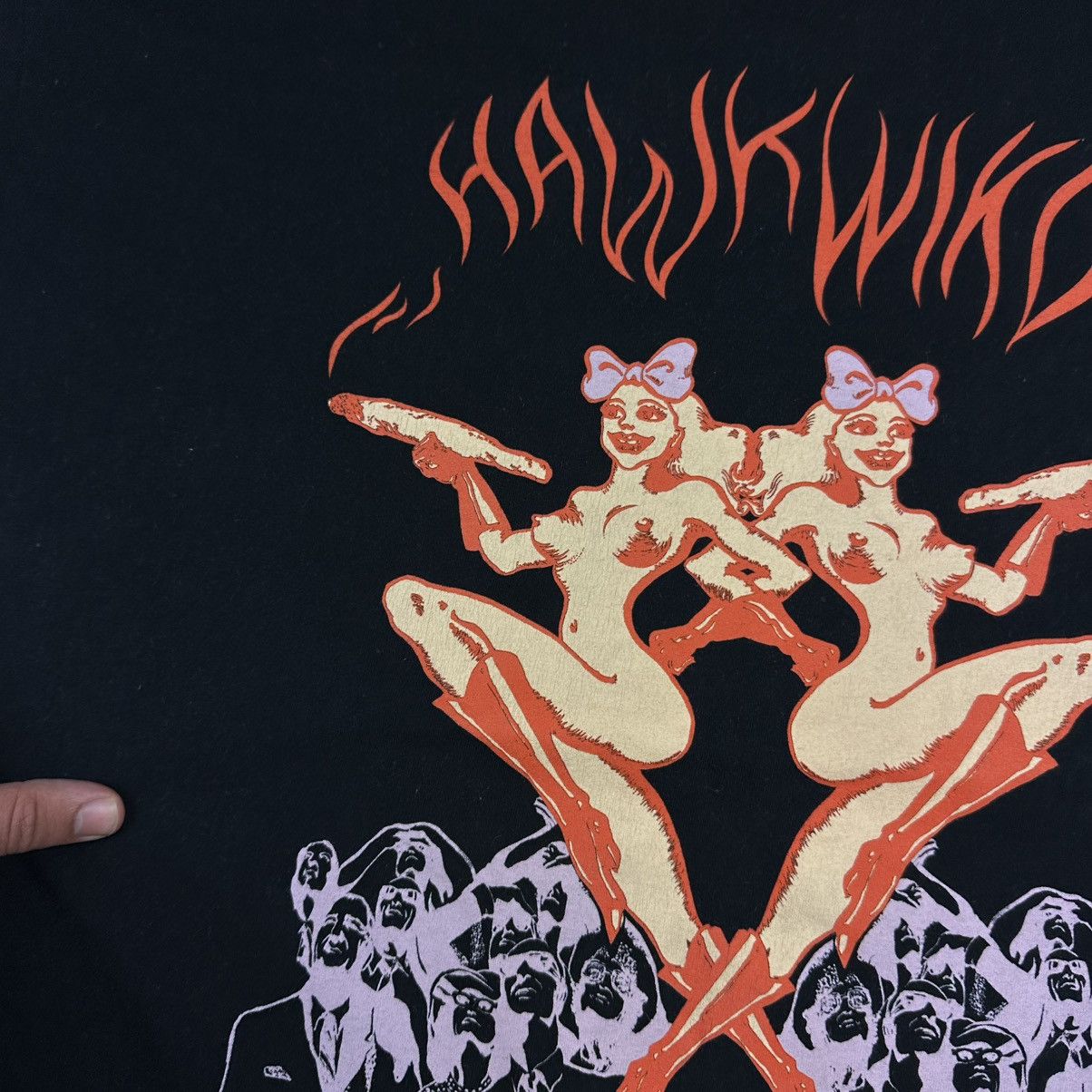 Band Tees 2008 Hawk Wind Vintage 40th Anniversary Tour Tee Size US XL / EU 56 / 4 - 5 Thumbnail
