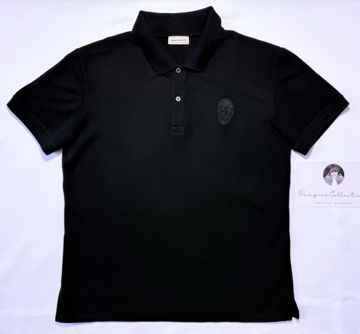 Alexander McQueen Alexander McQueen Men's Skull Polo M Size US M / EU 48-50 / 2 - 3 Thumbnail
