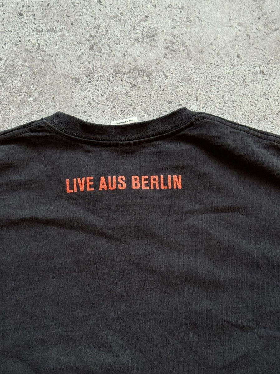 Band Tees 🔥VINTAGE RAMMSTEIN 00’s LIVE AUS BERLIN FLAME T-SHIRT Size US M / EU 48-50 / 2 - 8 Thumbnail