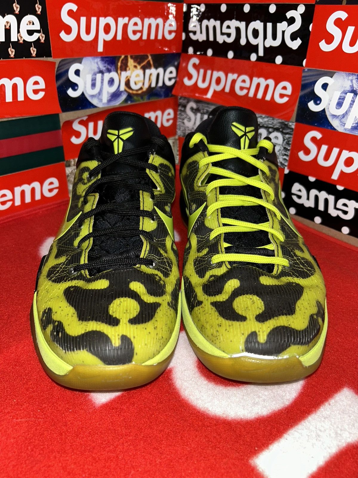Nike Nike Kobe 7 iD Poison Frog 518386-991 size 12 Size US 12 / EU 45 - 2 Thumbnail