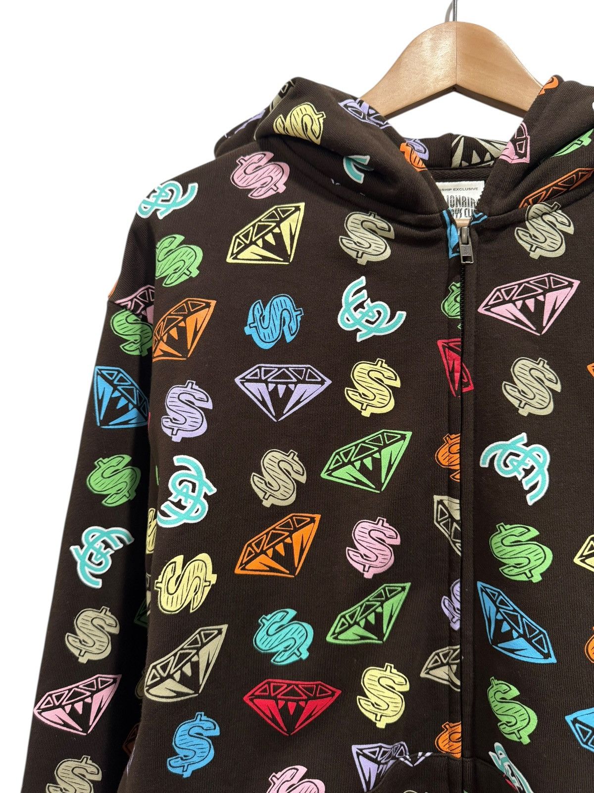 Billionaire Boys Club Billionaire Boys Club x Casanova Vintage Zip Hoodie Brown Size US M / EU 48-50 / 2 - 2 Thumbnail