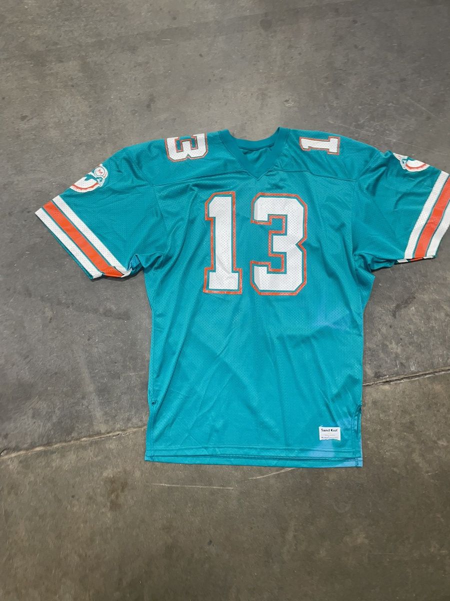 NFL Vintage Dan Marino Miami dolphins authentic football jersey Size US M / EU 48-50 / 2 - 2 Thumbnail