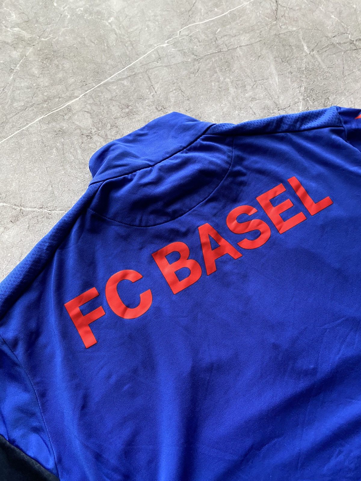 Macron Macron FC Basel Training Top Soccer Football Jacket 1/3 Zip Size US M / EU 48-50 / 2 - 13 Thumbnail