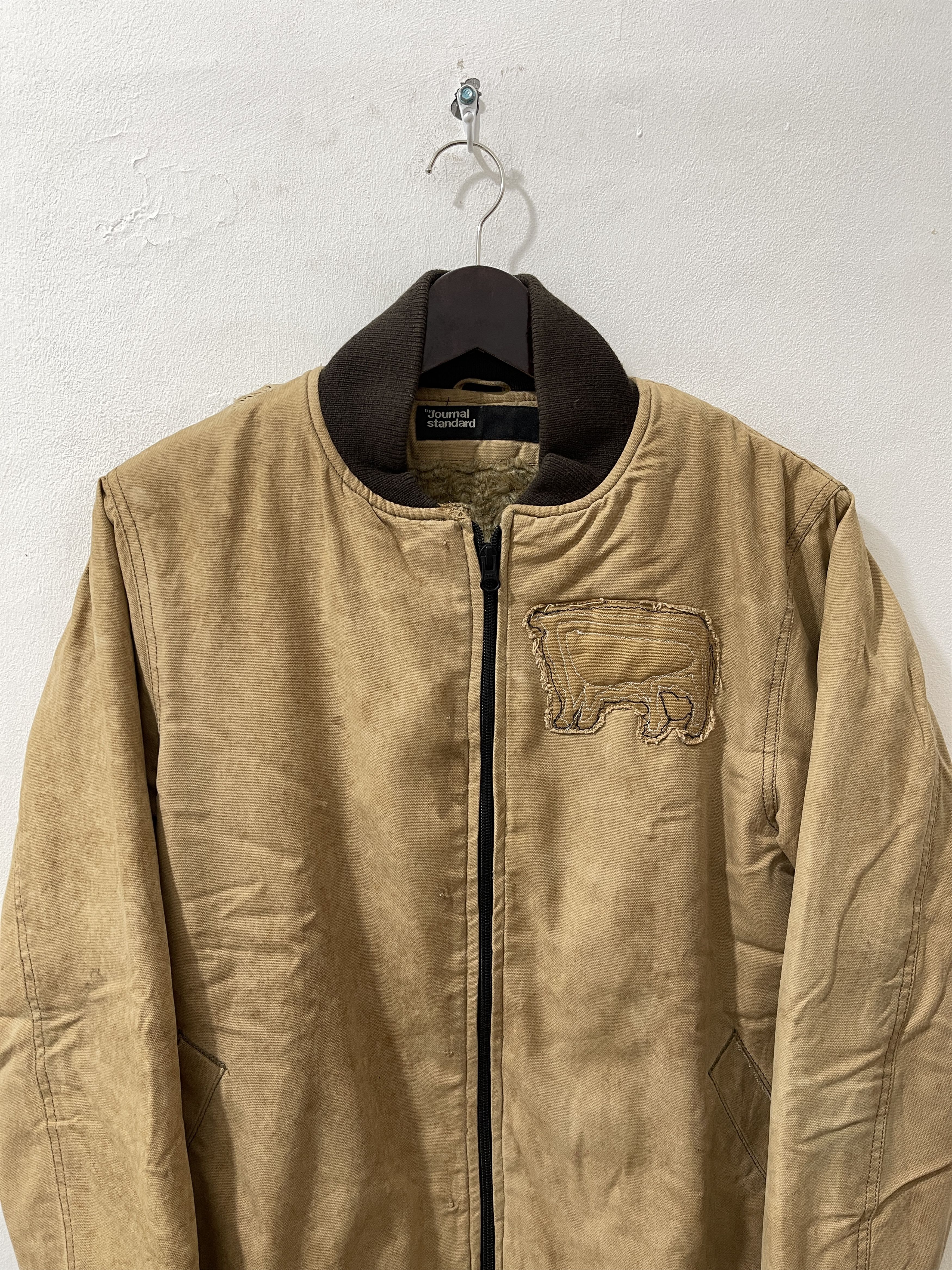 Japanese Brand Vintage Thrashed Journal Standard Japan Duck Bomber Jacket Size US M / EU 48-50 / 2 - 4 Thumbnail