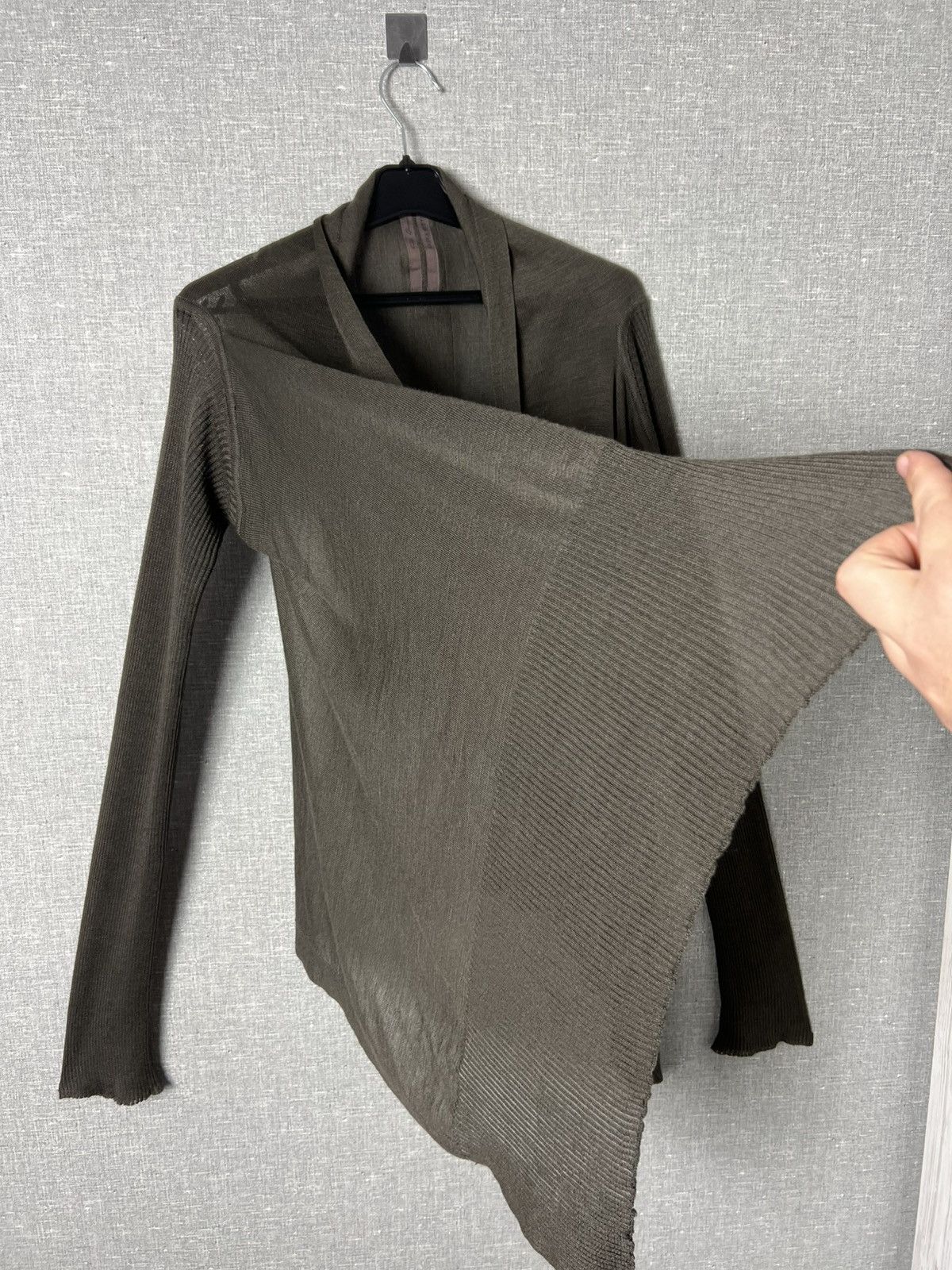Rick Owens Avant-Garde Rick Owens NASKA S/S 12 Mesh Open Front Cardigan Size S / US 4 / IT 40 - 11 Thumbnail