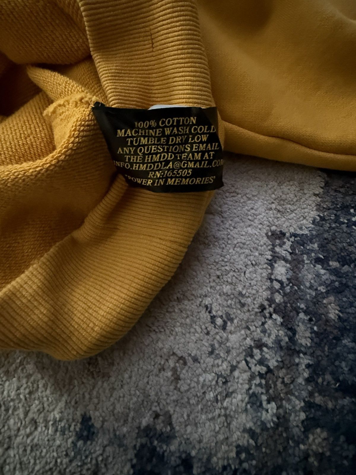 HMDD HMDD Brazil Rio Gold Hoodie Size US L / EU 52-54 / 3 - 8 Thumbnail