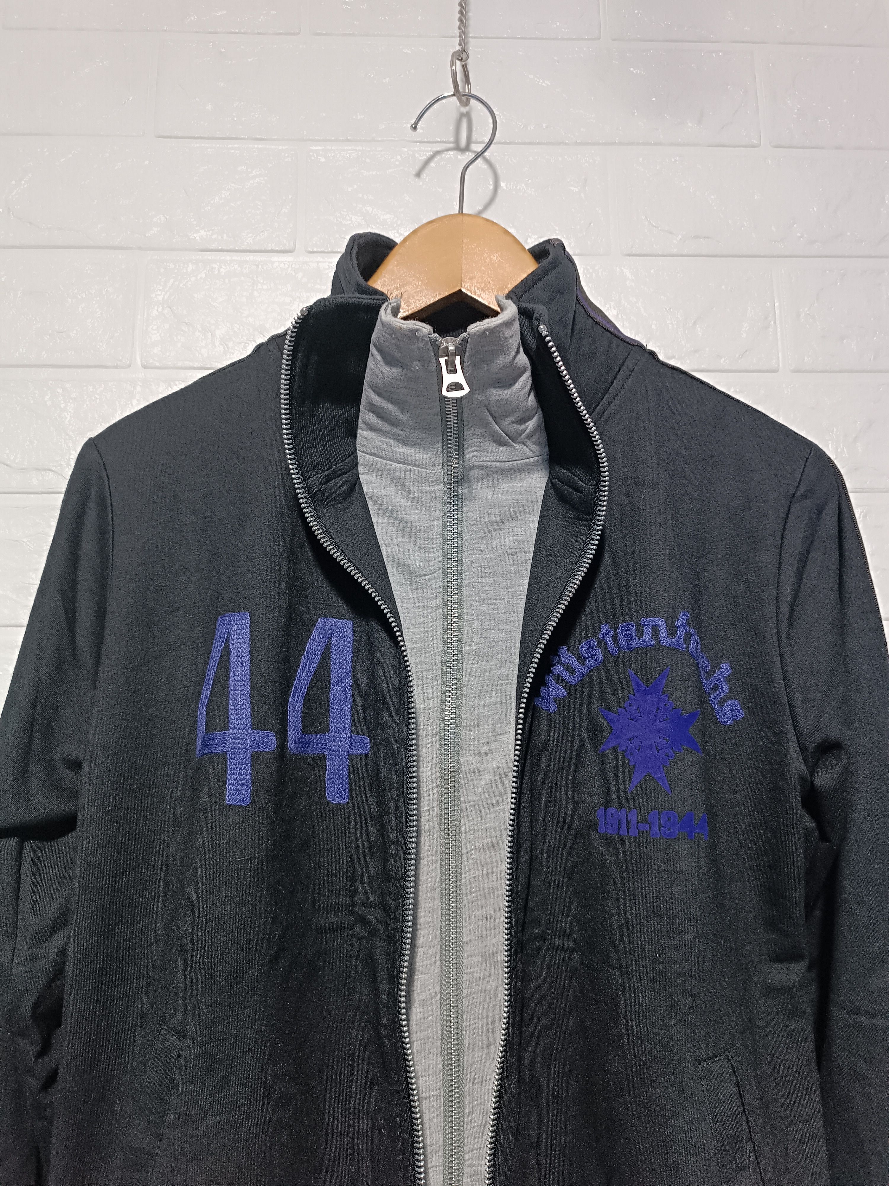 PPFM PPFM Double Layer Zip Track Top Sweater Jacket Size US M / EU 48-50 / 2 - 3 Thumbnail