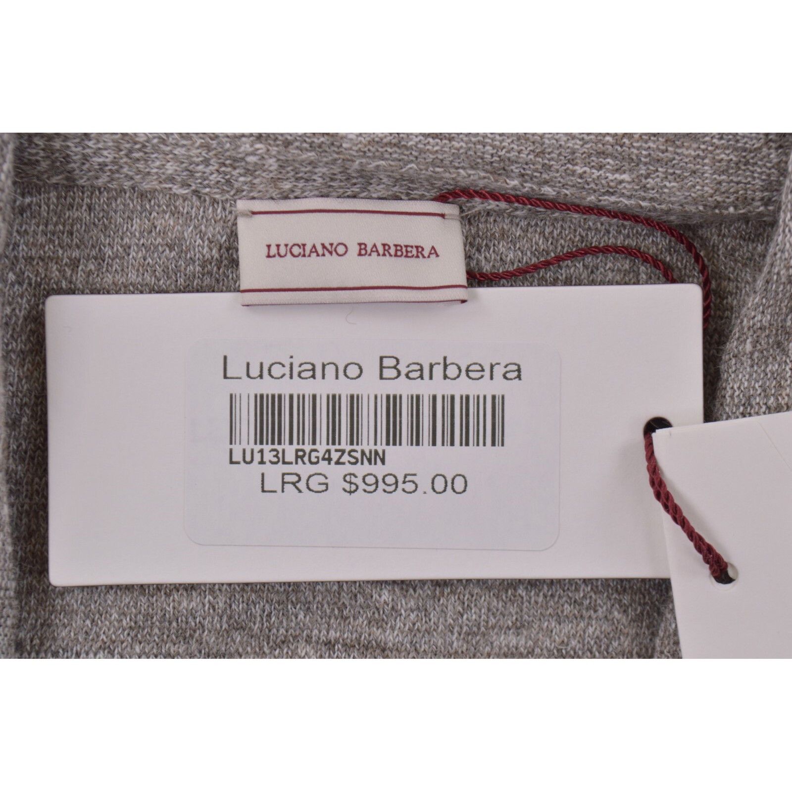 Luciano Barbera Luciano Barbera Sweater Size US L in Brown Size US L / EU 52-54 / 3 - 3 Thumbnail