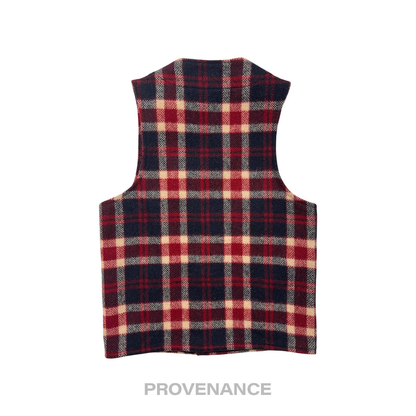 Johnson Woolen Mills 🔴 Johnson Woolen Mills Vest - Plaid XS Size US XS / EU 42 / 0 - 2 Thumbnail