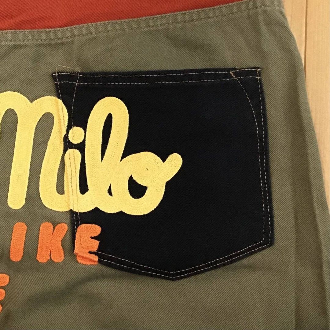 Bape BAPE Milo Embroidered Crazy Pants a bathing ape ★size XL Size US 36 / EU 52 - 6 Thumbnail