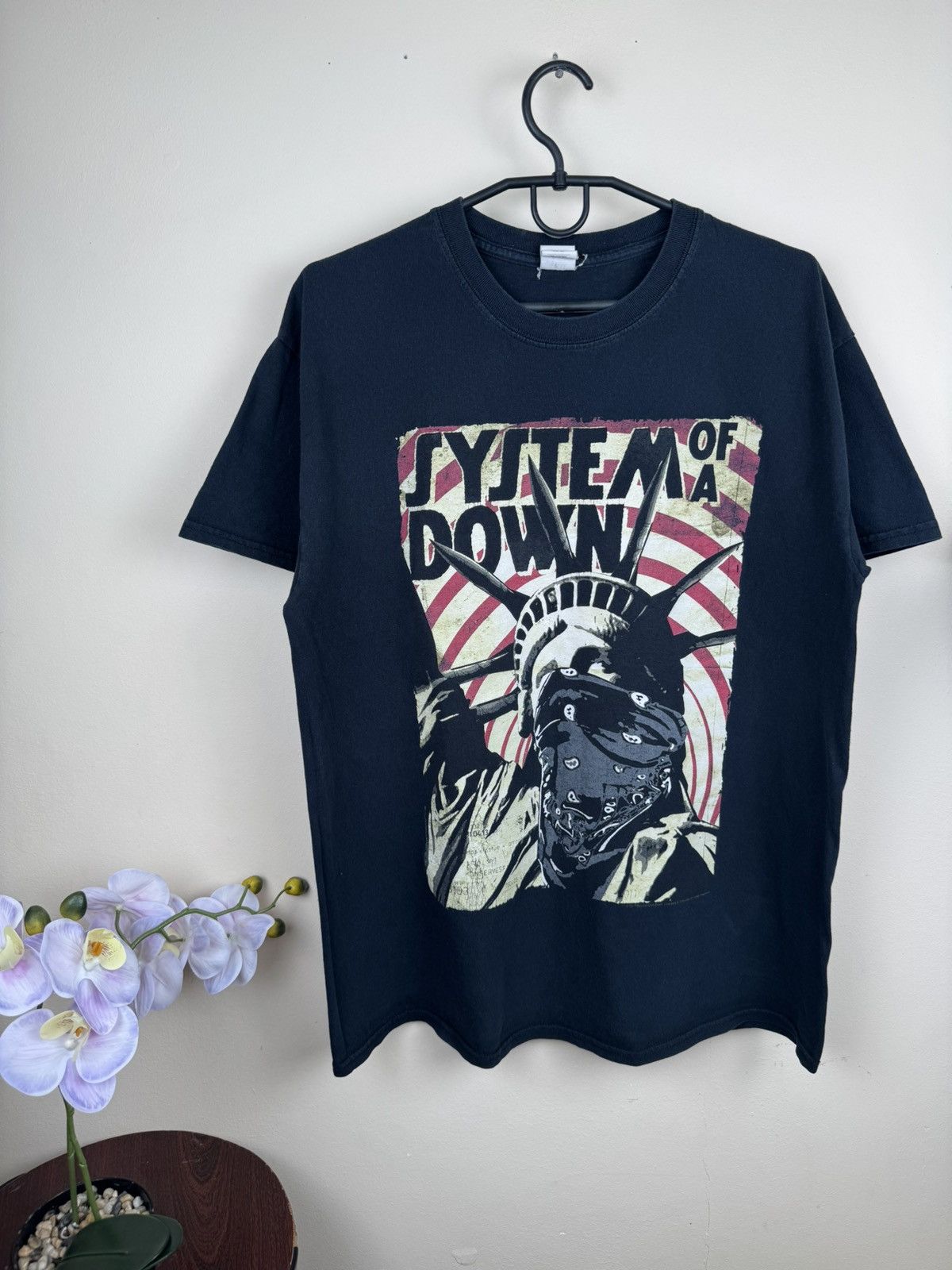 Other Vintage System of a Down T shirt 2017 Black Sz L Rock Black Size US L / EU 52-54 / 3 - 4 Thumbnail
