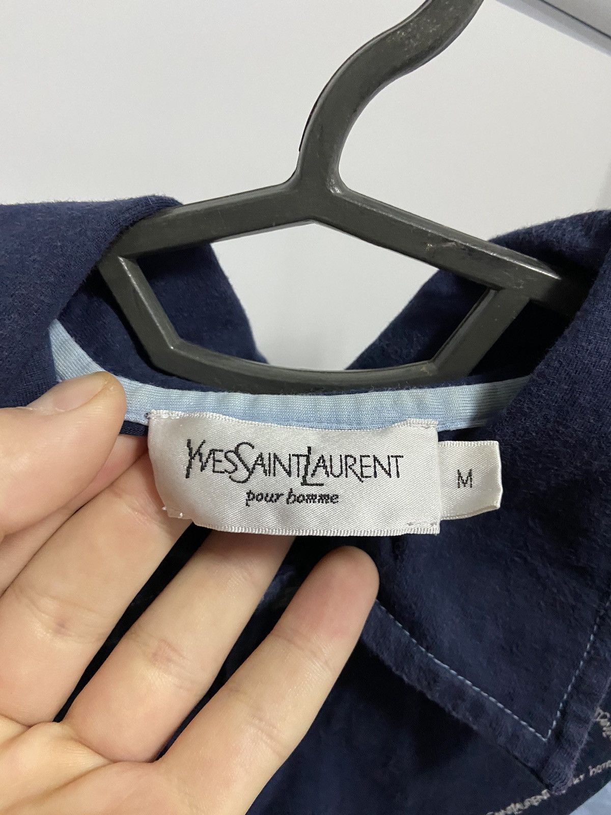 Vintage × Yves Saint Laurent Yves Saint Laurent Vintage polo monogram stripes logo Size US M / EU 48-50 / 2 - 4 Thumbnail