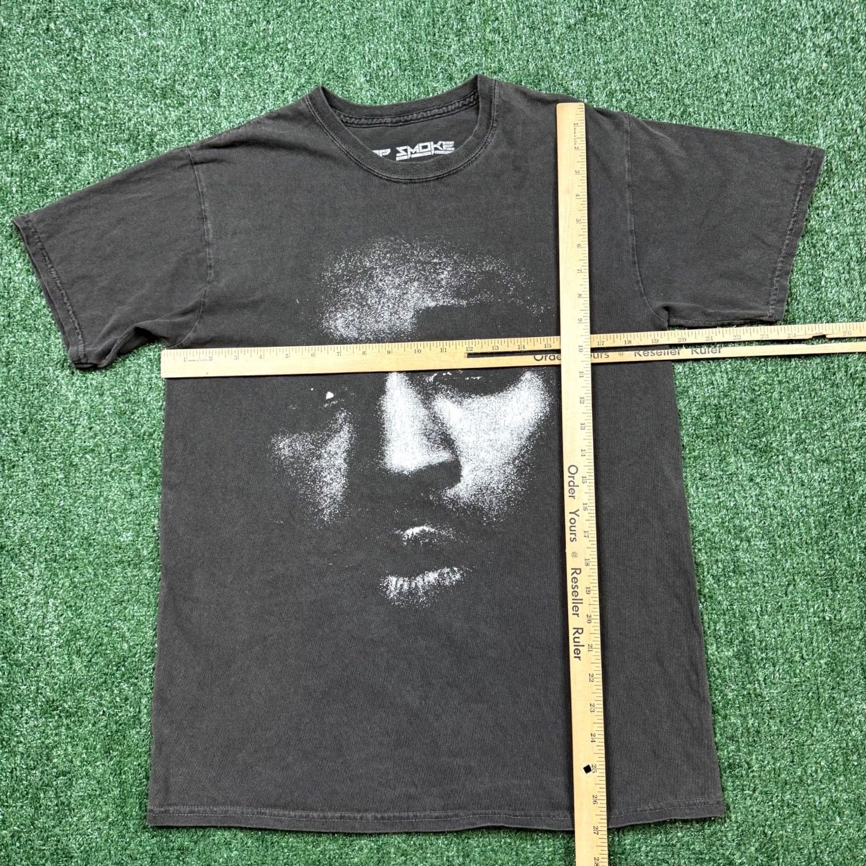 Bravado Pop Smoke Graphic T Shirt Men's M Black Short Sleeve Rap Tee Bravado Size US M / EU 48-50 / 2 - 4 Thumbnail