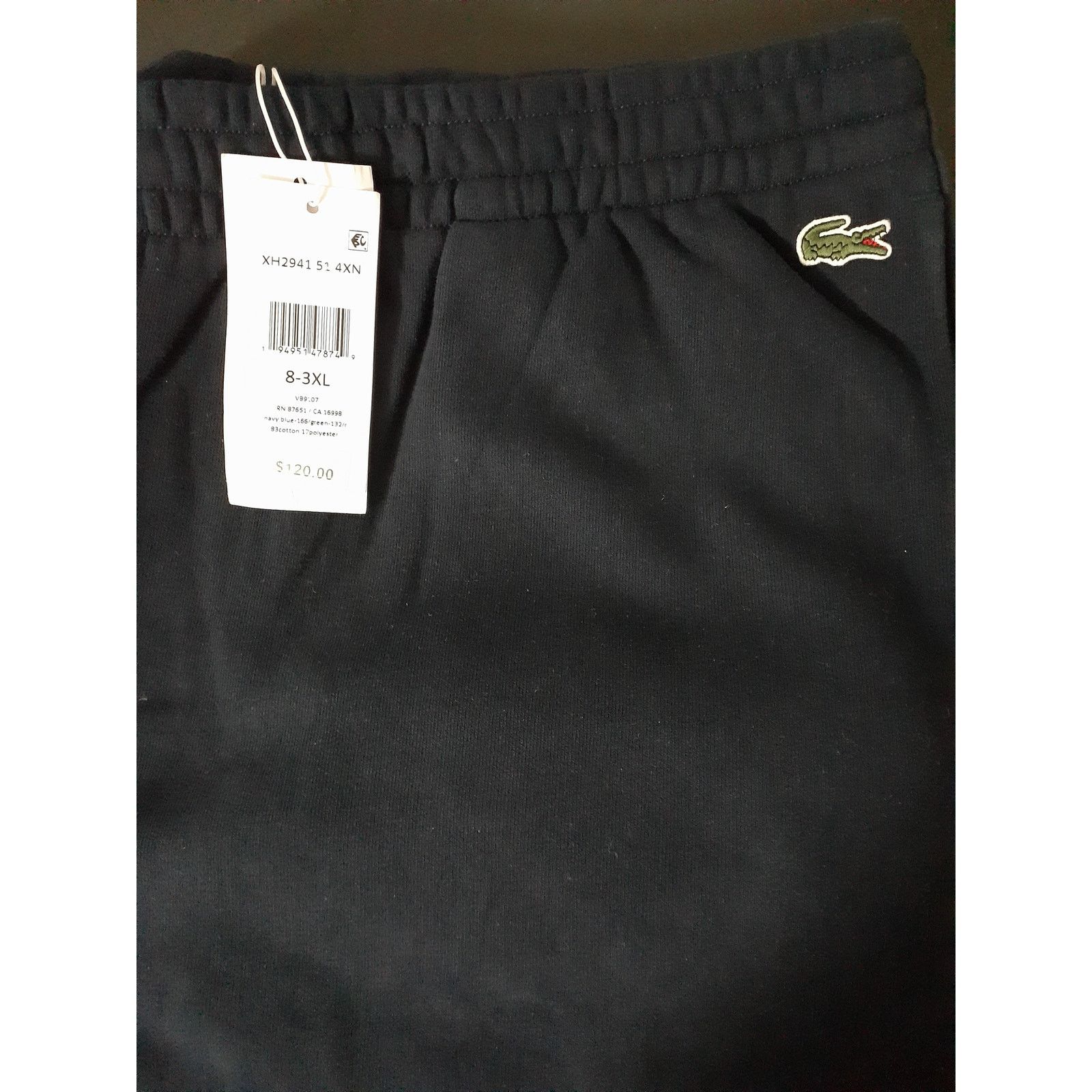 Lacoste Lacoste Color Joggers On Side Leg Navy Blue/Green/Red 3XL Size US 42 / EU 58 - 3 Thumbnail