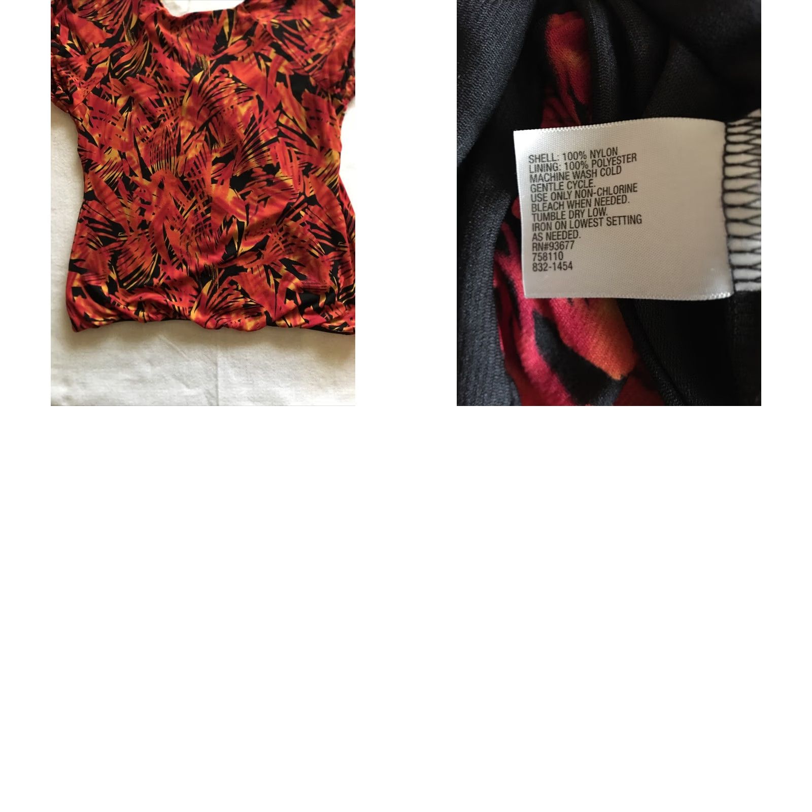 Worthington Worthington Top Shirt Women’s Multicolor Blouse Knit Nylon Stretch Scoop Neck Casual Tunic M Size M / US 6-8 / IT 42-44 - 8 Thumbnail
