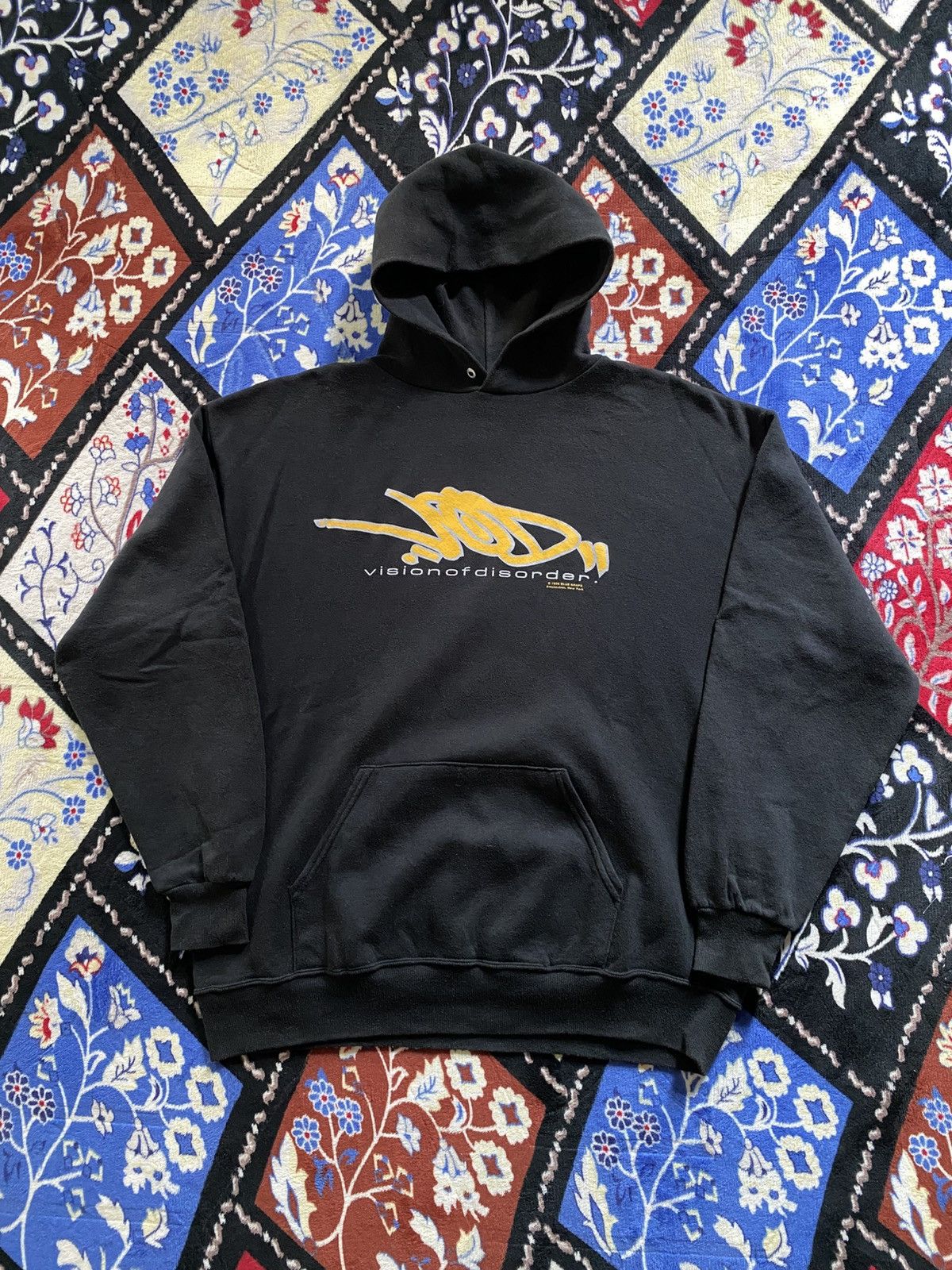 Band Tees Vintage 90s Vision Of Disorder Hardcore Hoodie Size US XL / EU 56 / 4 - 1 Thumbnail