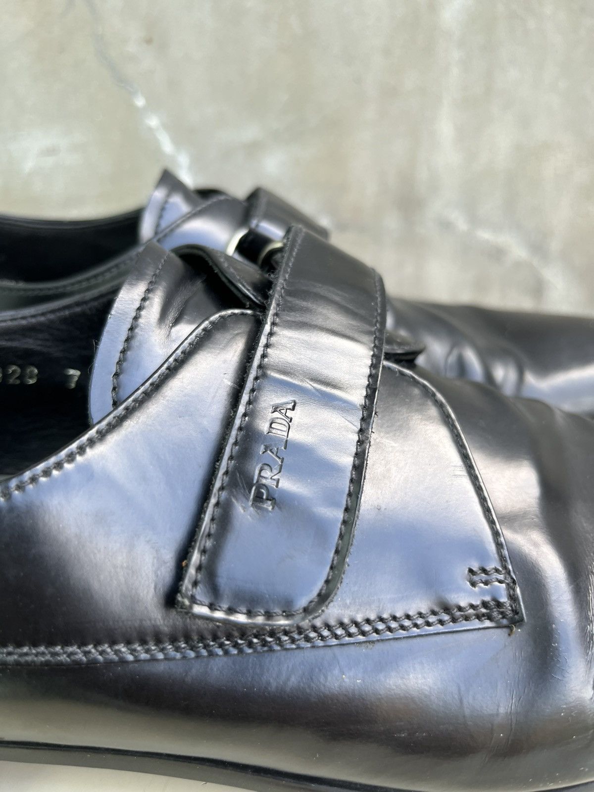 Prada Velcro Strapped Loafers Size US 7 / EU 40 - 8 Thumbnail