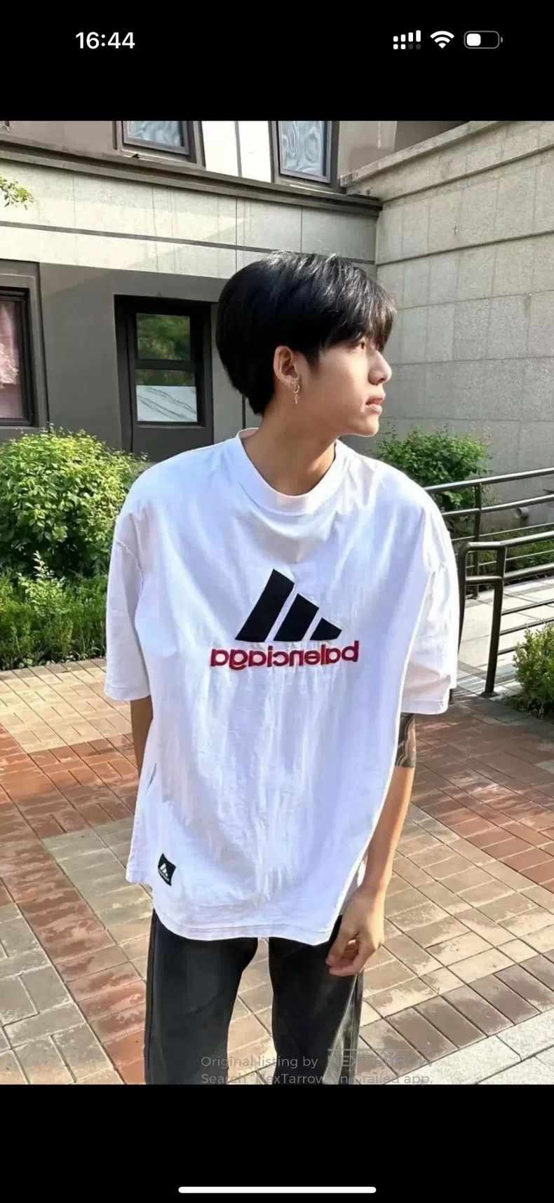 Balenciaga Balenciaga Logo letter embroidery short-sleeve T-shirt Size US S / EU 44-46 / 1 - 7 Thumbnail