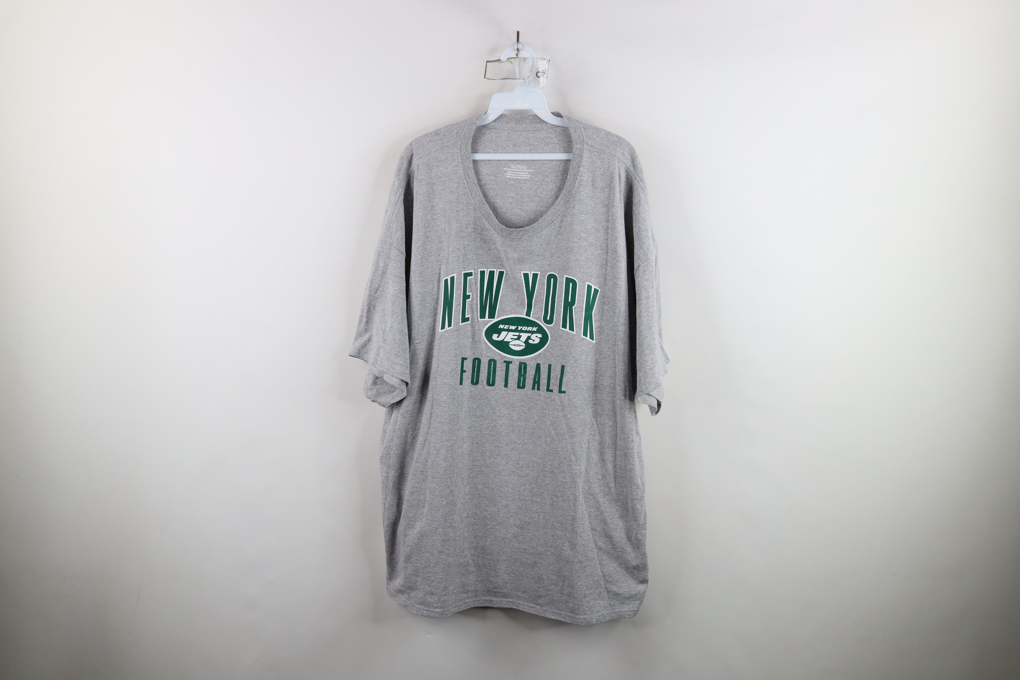 Vintage Vintage New York Jets Football Short Sleeve T-Shirt Gray Size US XXL / EU 58 / 5 - 1 Thumbnail