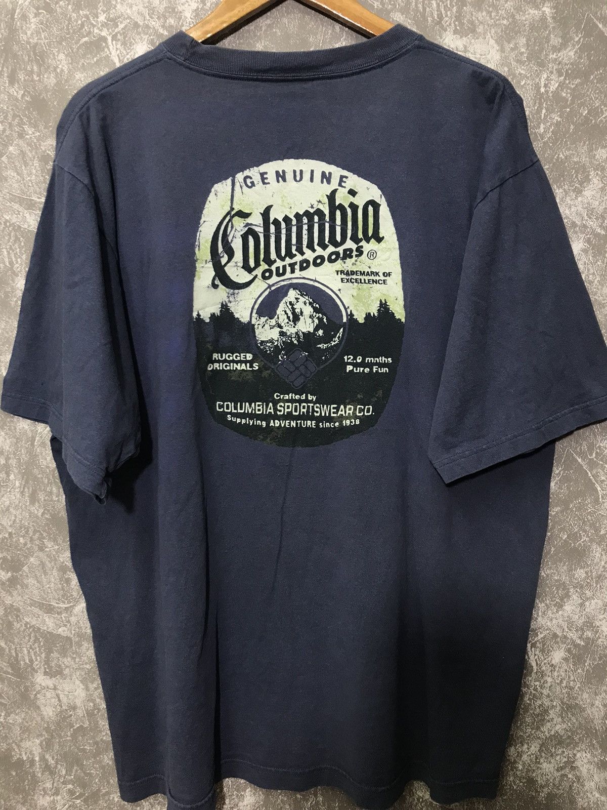 Columbia Vintage90s Columbia Outdoors T-shirt Size US XL / EU 56 / 4 - 1 Thumbnail