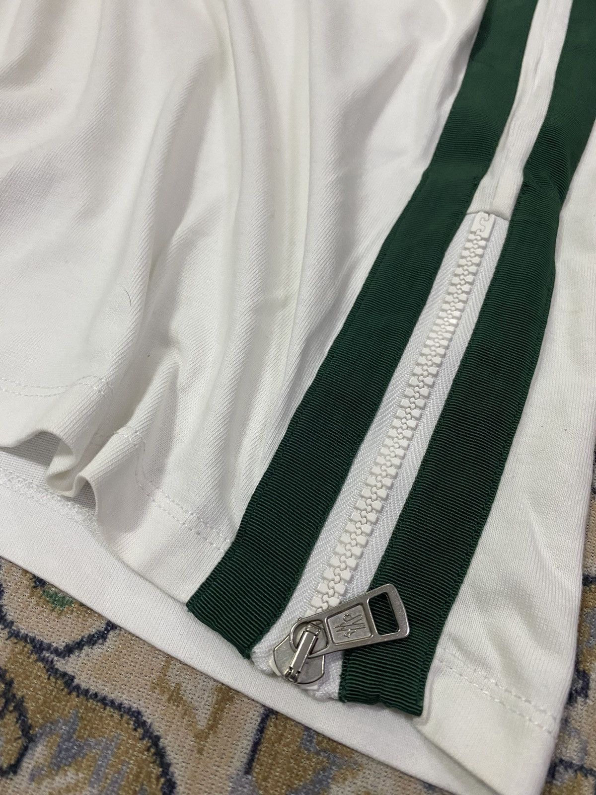 Moncler Moncler tee green stripe Size US M / EU 48-50 / 2 - 4 Thumbnail