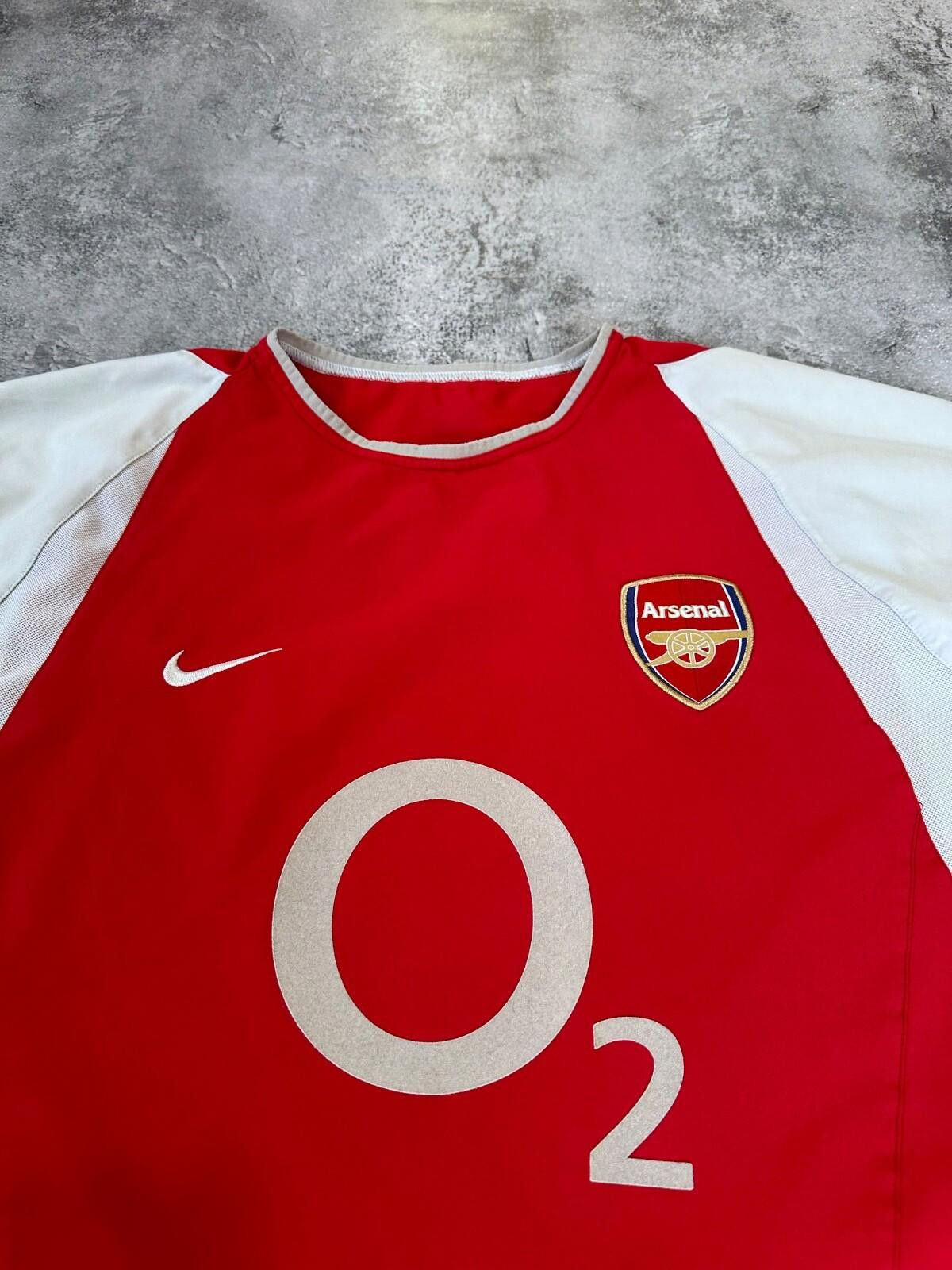Nike Arsenal 2002/2004 Nike Home Football Shirt Soccer Jersey S Size US S / EU 44-46 / 1 - 3 Thumbnail