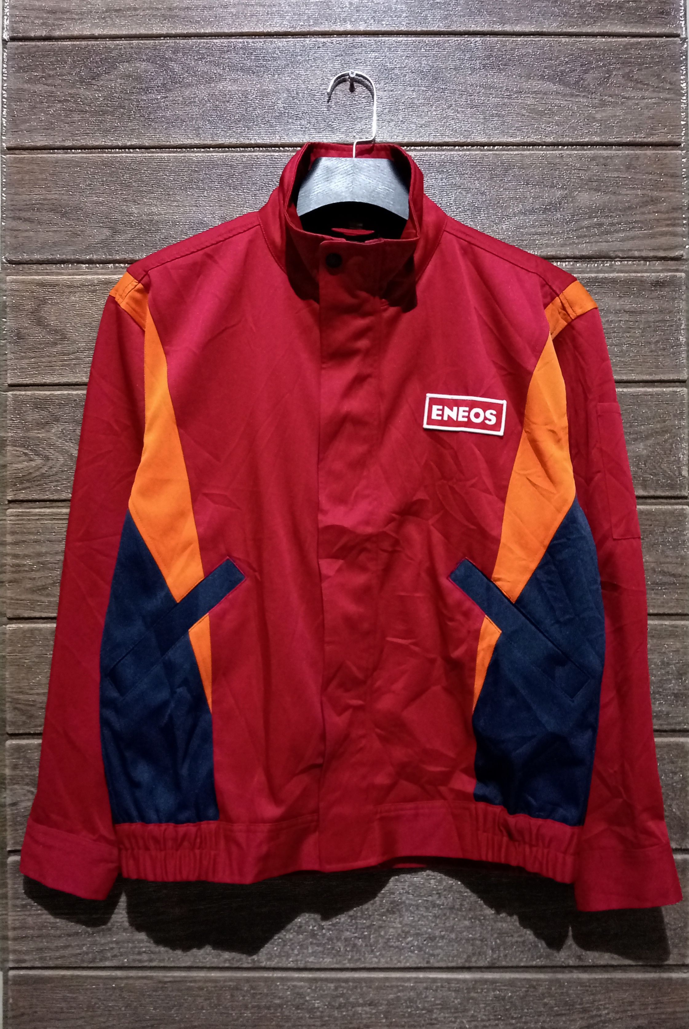 Japanese Brand Vintage ENEOS Initial D Movie Work Jacket Size US L / EU 52-54 / 3 - 2 Thumbnail