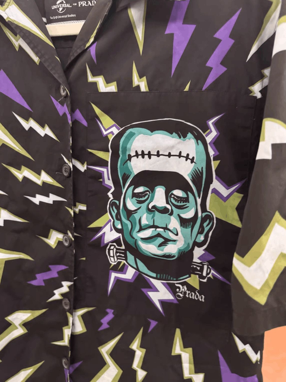 Prada Sz 38 Prada by Raf Simons Frankenstein Shirt Size US M / EU 48-50 / 2 - 2 Thumbnail