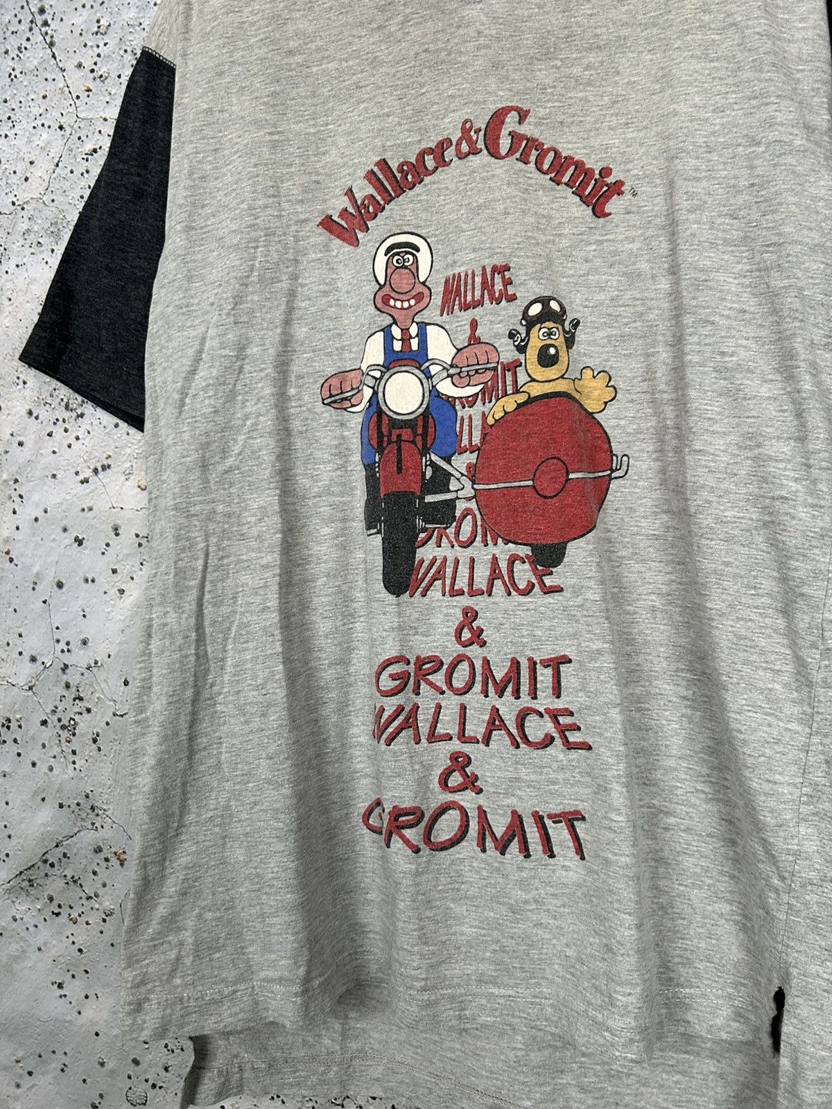 Cartoon Network Vintage Wallace and Gromit 90s Cartoon Movie Graphic Tee Size US XL / EU 56 / 4 - 4 Thumbnail