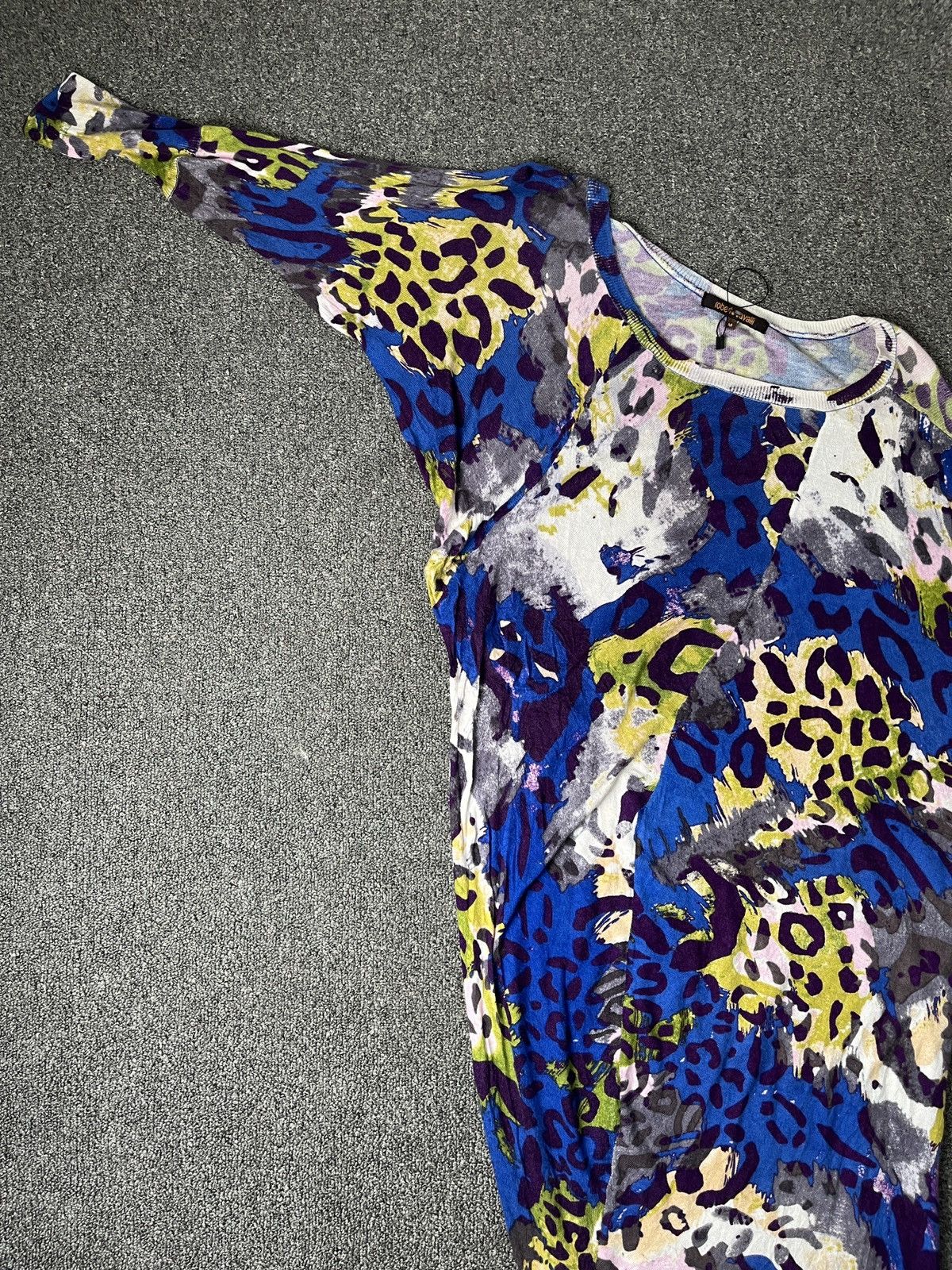 Roberto Cavalli Roberto Cavalli Asymmetric Leopard Knitwear Size M / US 6-8 / IT 42-44 - 2 Thumbnail