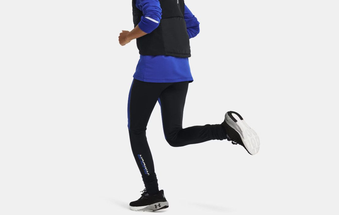 Under Armour Under Armour 1379342 UA Qualifier Cold Tights ( XS ) Size 26" / US 2 / IT 38 - 3 Thumbnail