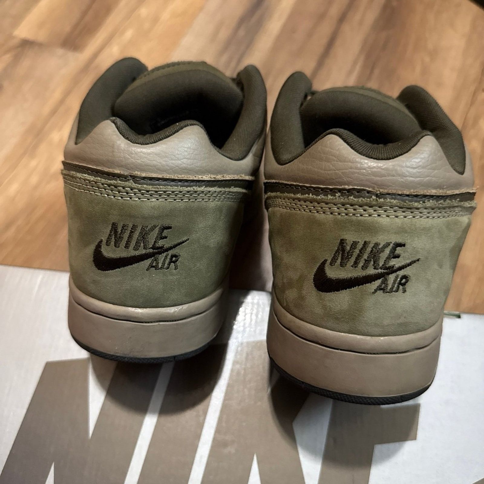 Nike 2003 Nike Zoom Air Angus Khaki Olive Dark Lodin Size US 9.5 / EU 42-43 - 5 Thumbnail