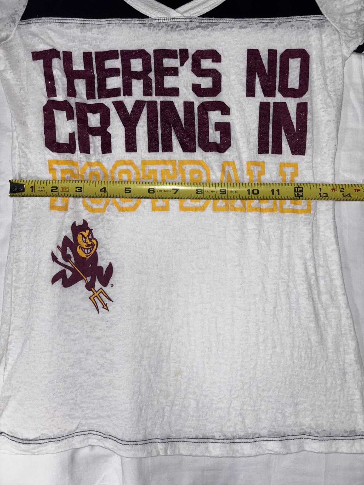 NASCAR Arizona State Sun Devils Football T-shirt Size S / US 4 / IT 40 - 9 Thumbnail