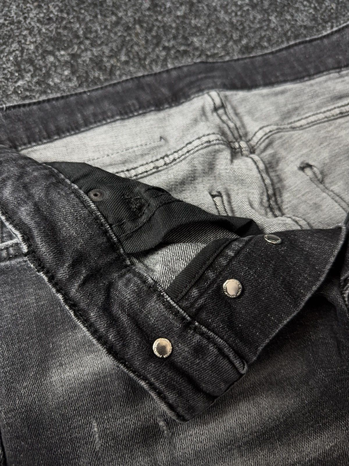 Dsquared2 Retro Dsquared2 Y2K Distressed Black Grey Jeans Size 48 Size US 32 / EU 48 - 10 Thumbnail