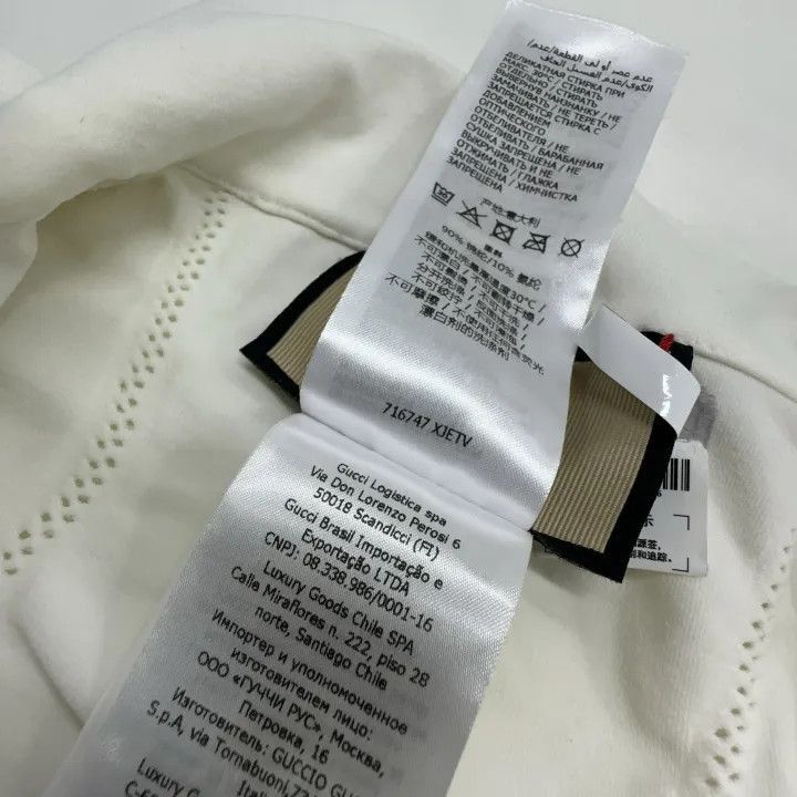Gucci Gucci Logo Zip Crop Jacket for Women-2507 Size M / US 6-8 / IT 42-44 - 2 Thumbnail