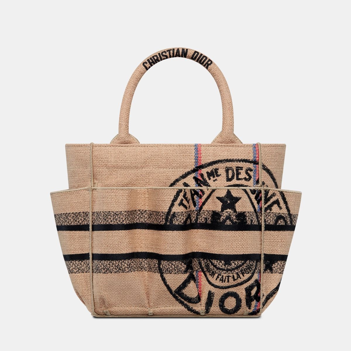 Dior o1bcso1str1124 Size: OS / Catherine Tote Bag in Beige Size ONE SIZE - 2 Thumbnail