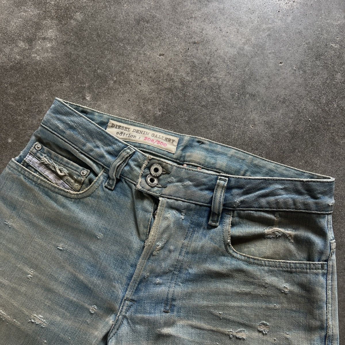 Diesel Diesel Crash Denim Size US 29 - 2 Thumbnail