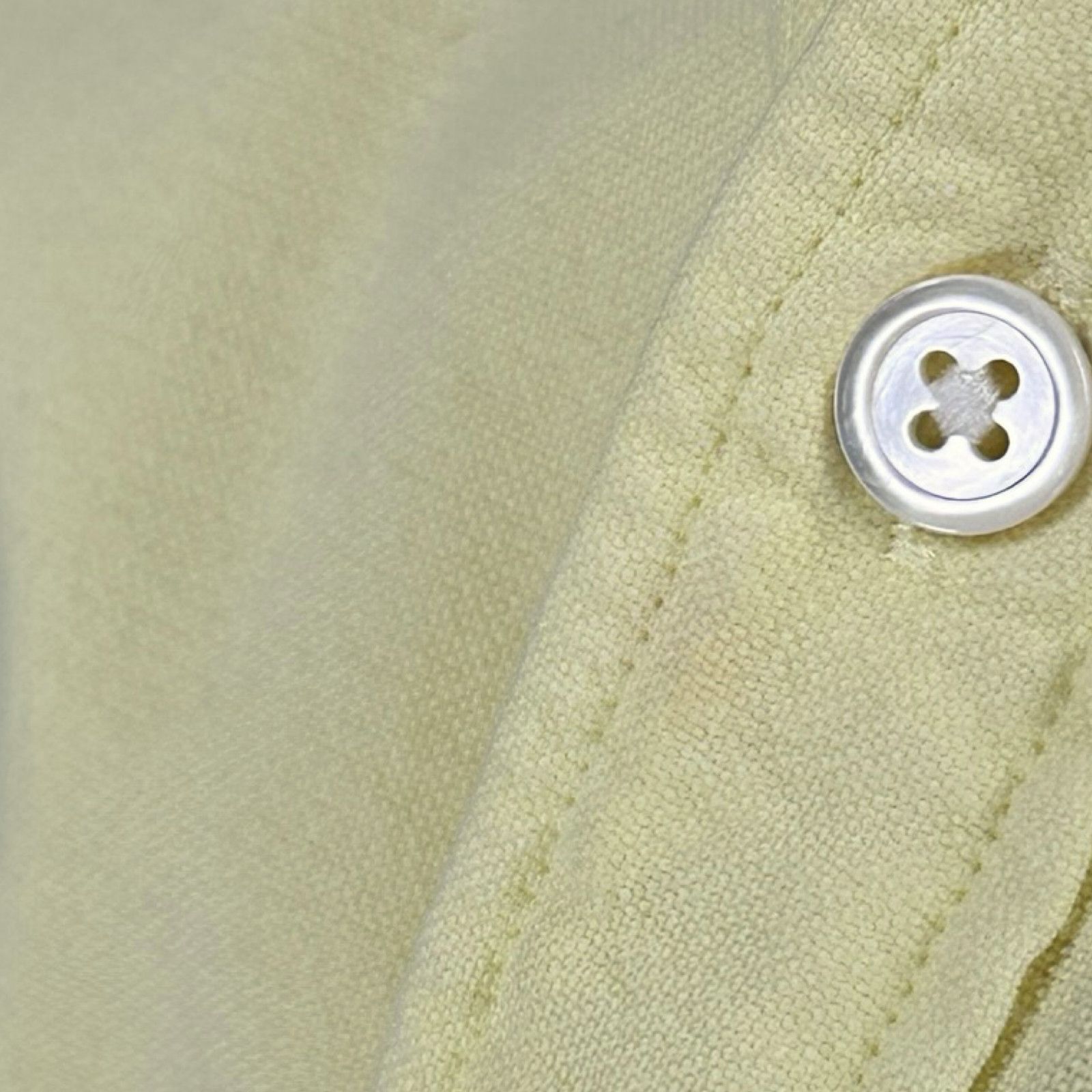 Pilgrim Surf + Supply Pilgrim Surf Supply Shirt Men’s Small Yellow Cotton Size US S / EU 44-46 / 1 - 10 Thumbnail