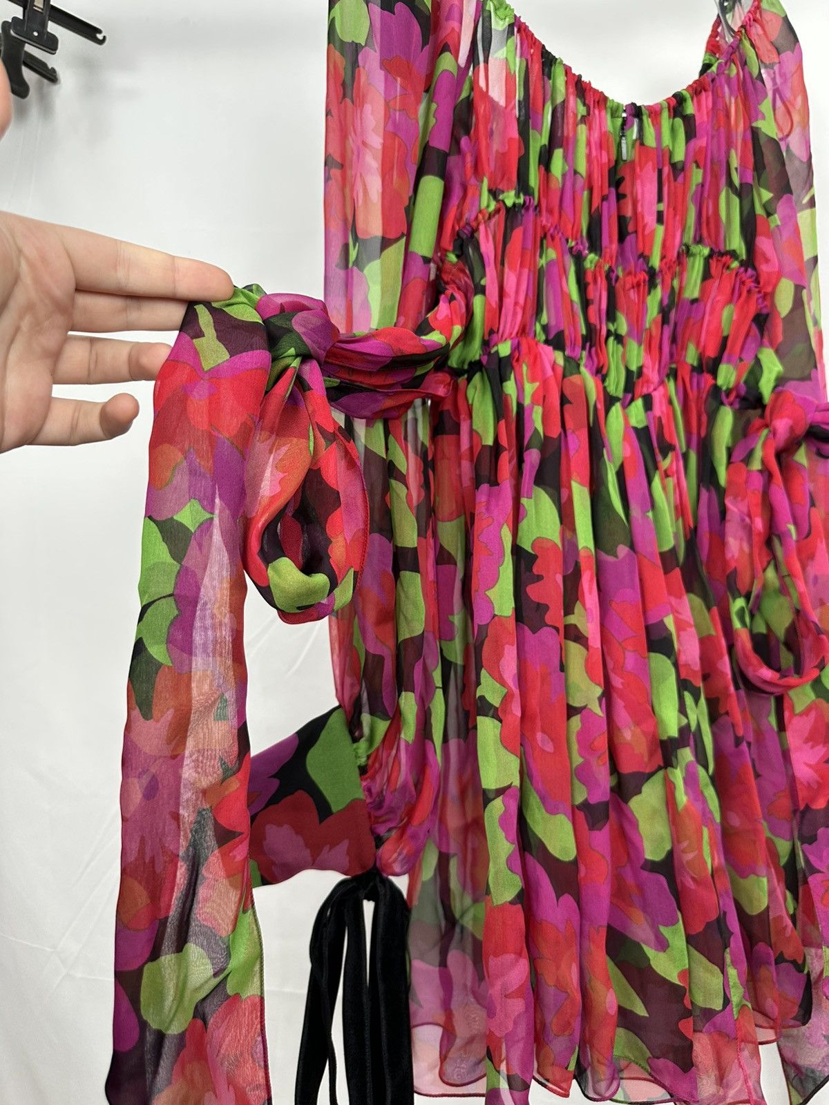 Saint Laurent Paris Saint Laurent Multicolor dress Size XS / US 0-2 / IT 36-38 - 14 Thumbnail