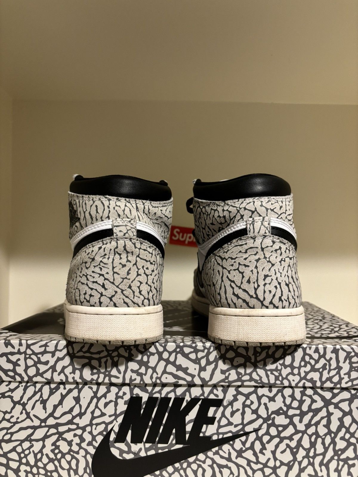 Jordan Brand Jordan 1 cement high og size 9.5 Size US 9.5 / EU 42-43 - 5 Thumbnail