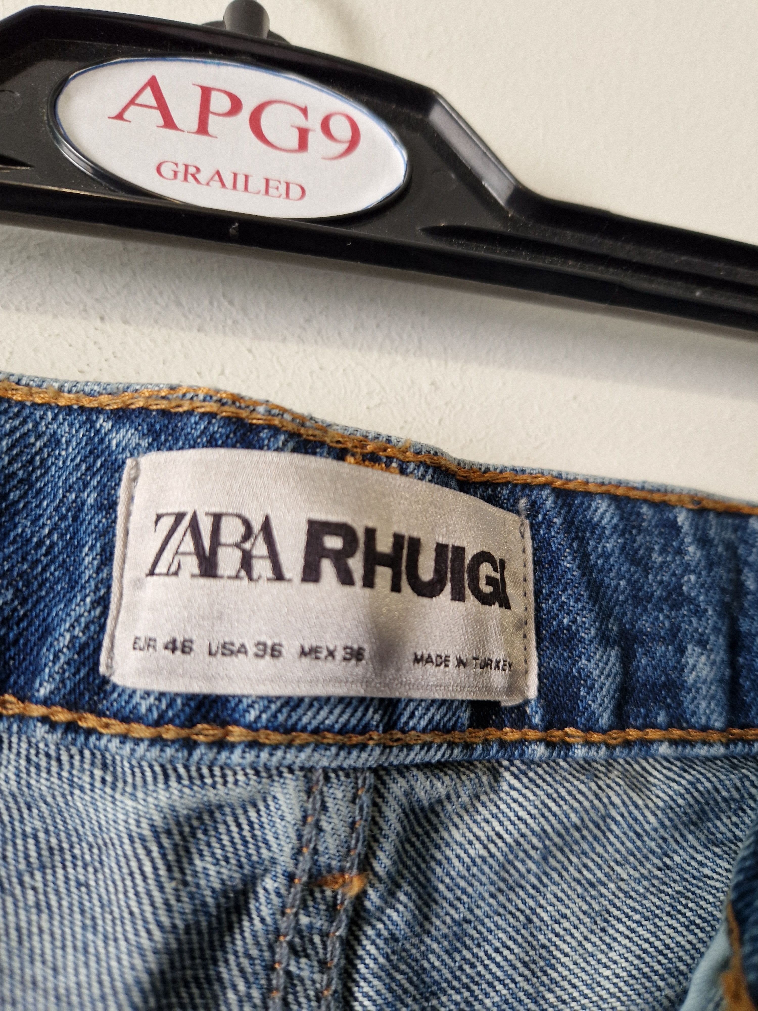 Rhude × Zara Dark Denim Shorts Rhude x Zara Rhuigi Size US 36 / EU 52 - 8 Thumbnail