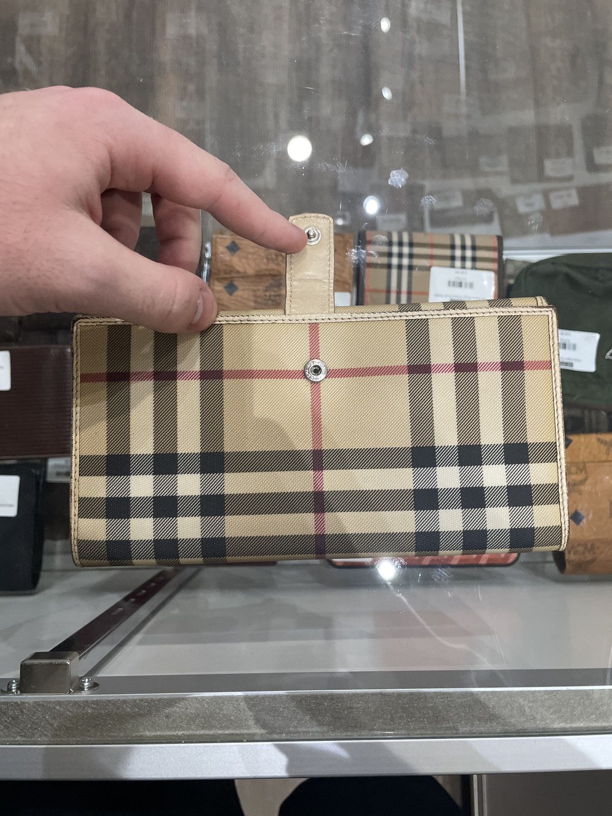 Burberry Burberry London Nova Check Long Bifold Wallet Size ONE SIZE - 5 Thumbnail