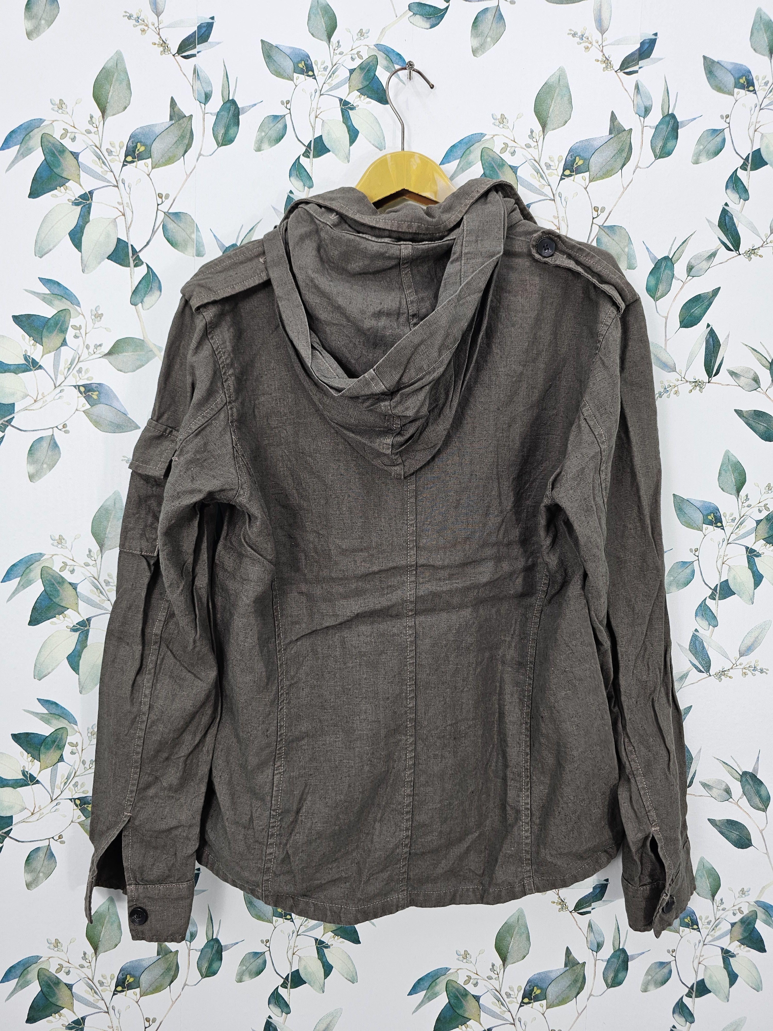 Journal Standard Vintage JOURNAL STANDARD Button Ups Linen Jacket J0138 Size US M / EU 48-50 / 2 - 2 Thumbnail