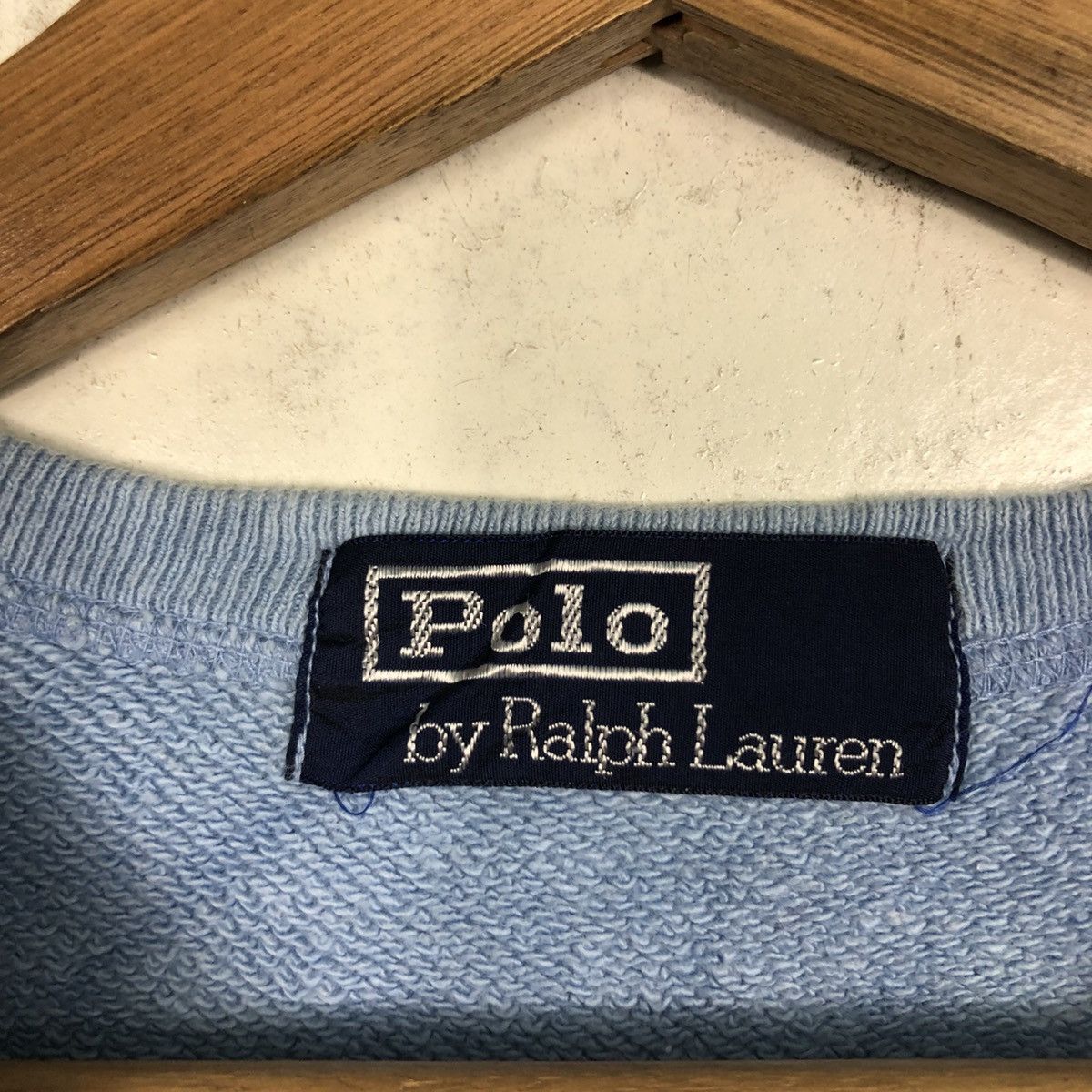 Polo Ralph Lauren 📌Vintage Sweatshirt Crewneck Polo Ralph Lauren Baby Blue Size US M / EU 48-50 / 2 - 15 Thumbnail