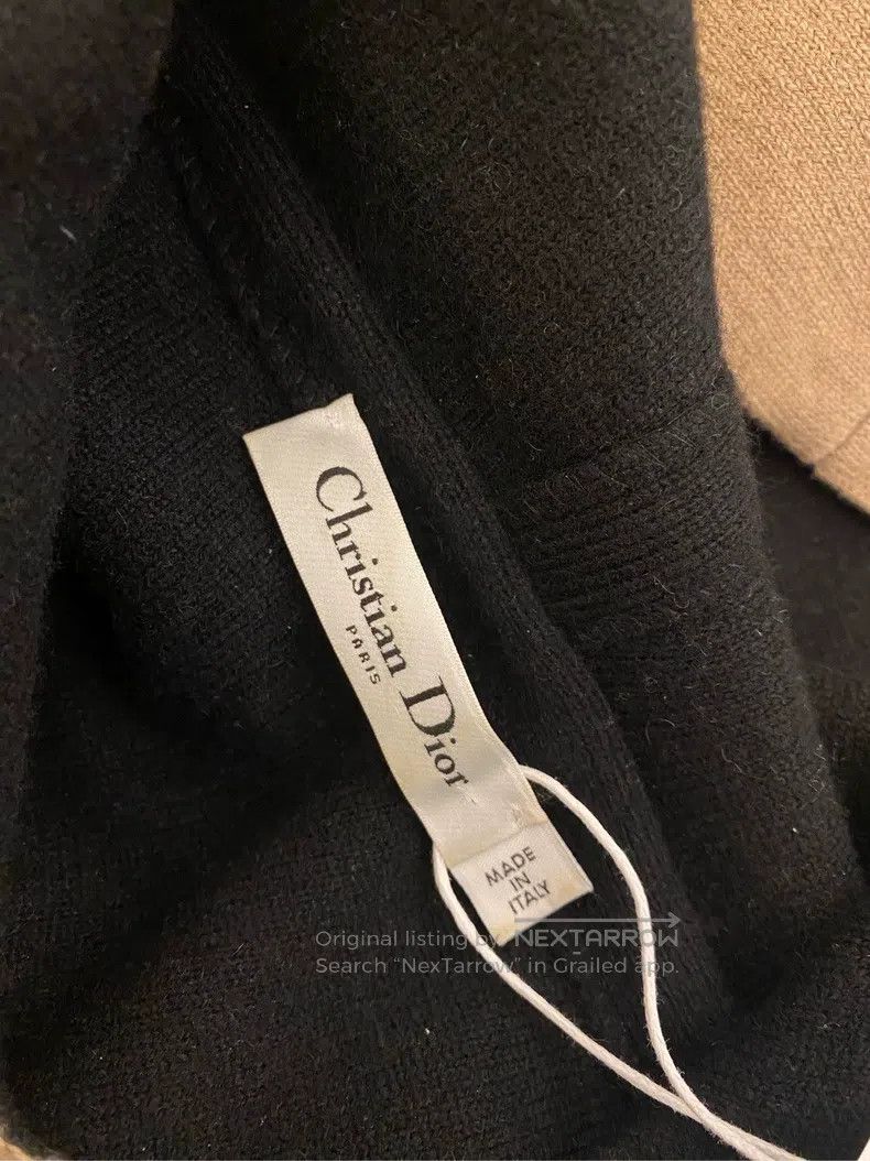 Dior Dior SS21 logo printed hooded long-sleeved knitwear Size XXS / US 00 / IT 34 - 4 Thumbnail