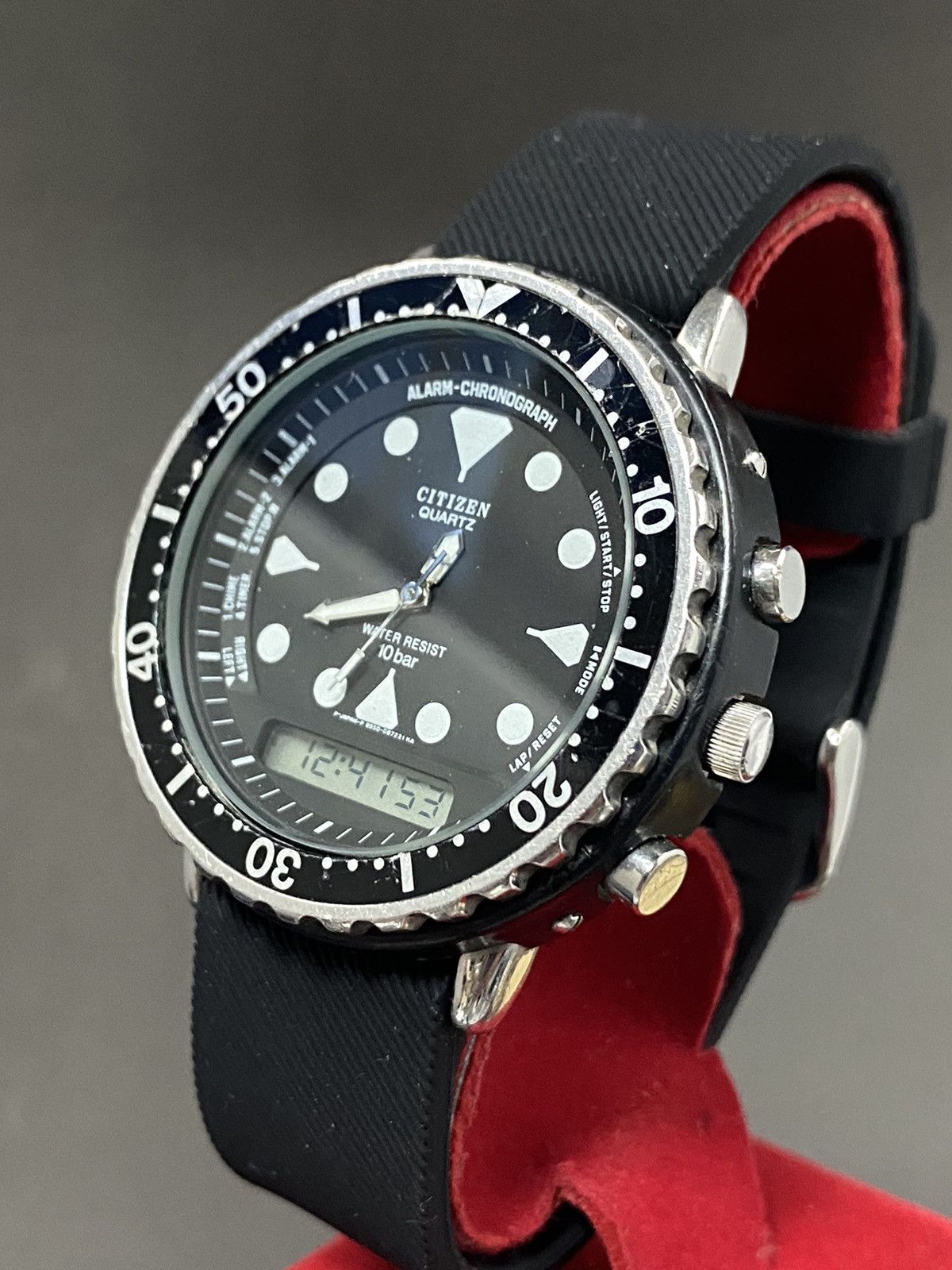 Citizen × Vintage Rare Vintage CITIZEN Diver Analog/Digital Quartz Men’s Watch Size ONE SIZE - 5 Thumbnail