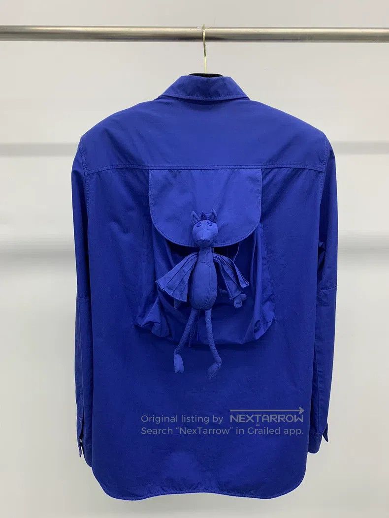 Louis Vuitton Louis Vuitton Blue doll shirt jacket Size US M / EU 48-50 / 2 - 2 Thumbnail